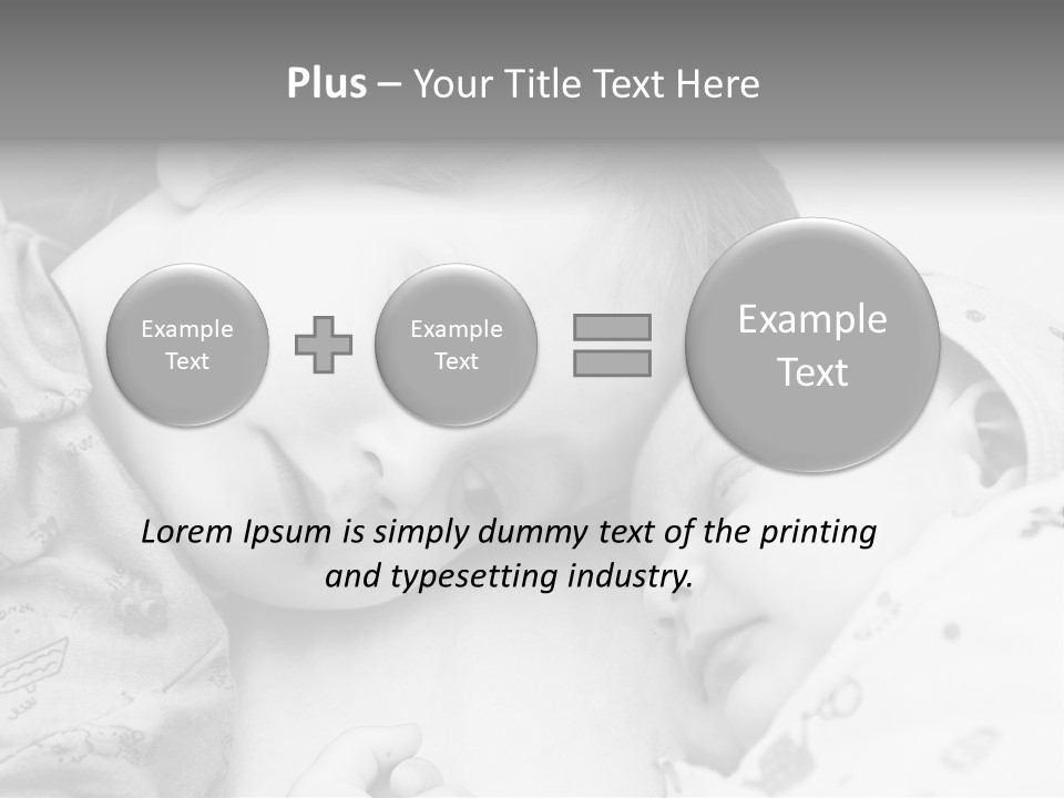 Blue Sky Zuidholland Frozen Lake PowerPoint Template