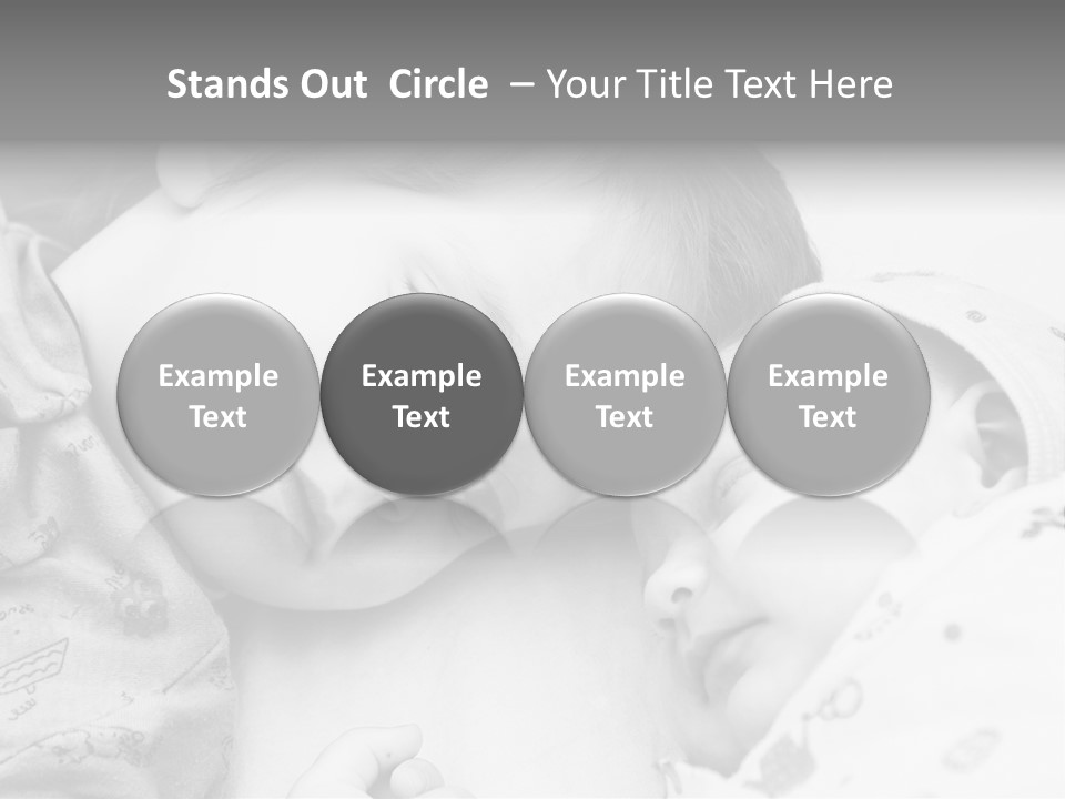 Blue Sky Zuidholland Frozen Lake PowerPoint Template