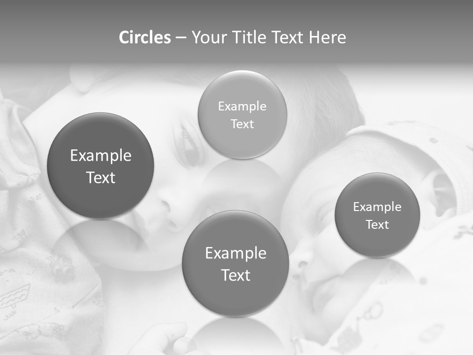 Blue Sky Zuidholland Frozen Lake PowerPoint Template