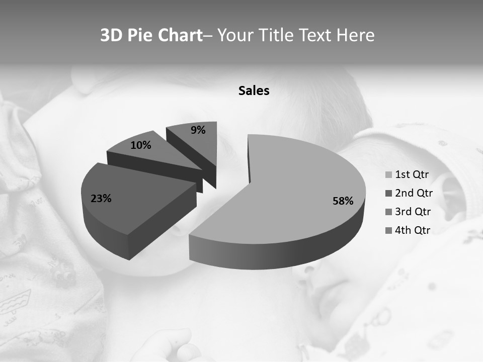 Blue Sky Zuidholland Frozen Lake PowerPoint Template