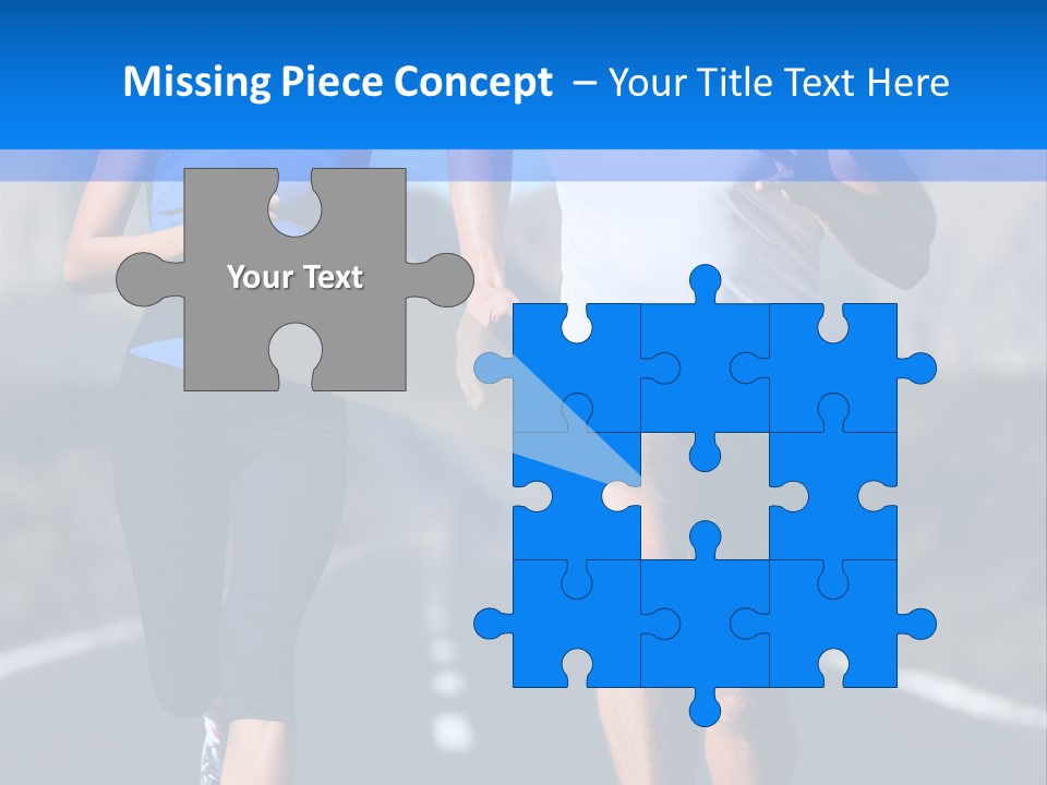 People Female Exercise PowerPoint Template