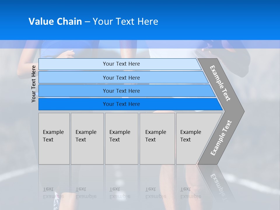 People Female Exercise PowerPoint Template