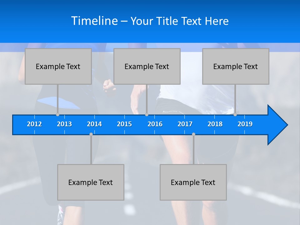 People Female Exercise PowerPoint Template