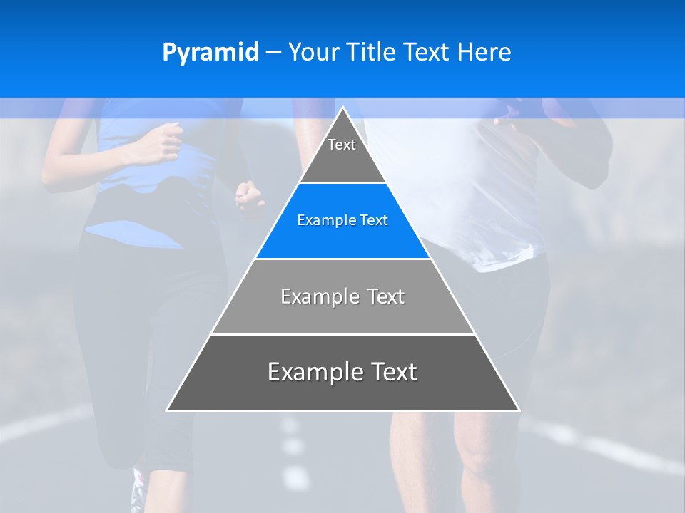 People Female Exercise PowerPoint Template