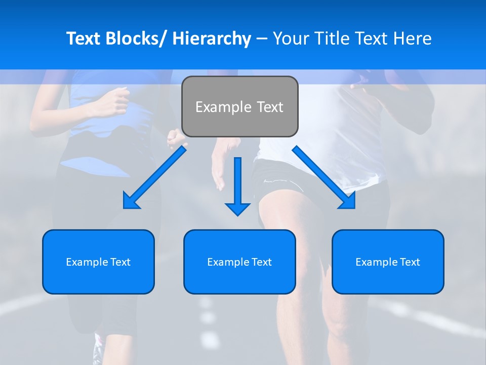 People Female Exercise PowerPoint Template