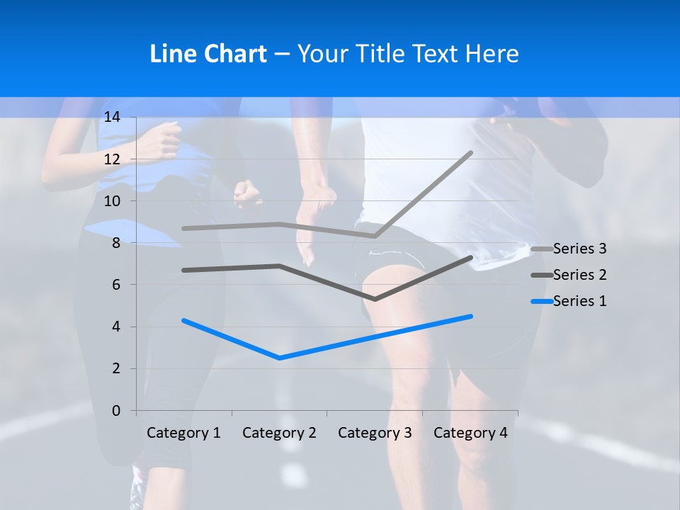 People Female Exercise PowerPoint Template