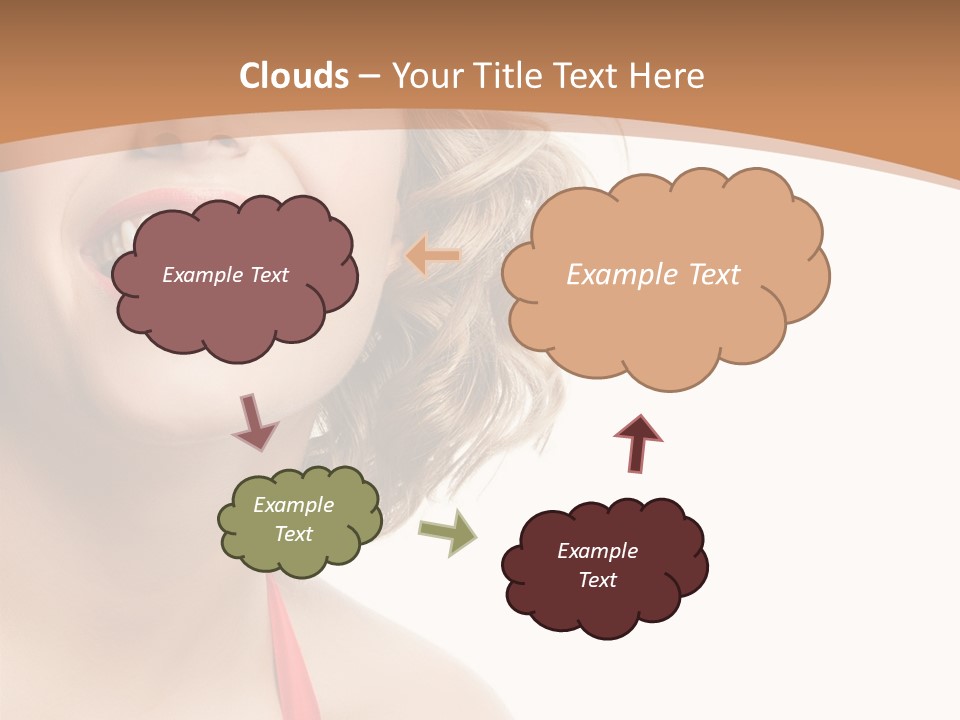 Smiling Health Cosmetics PowerPoint Template