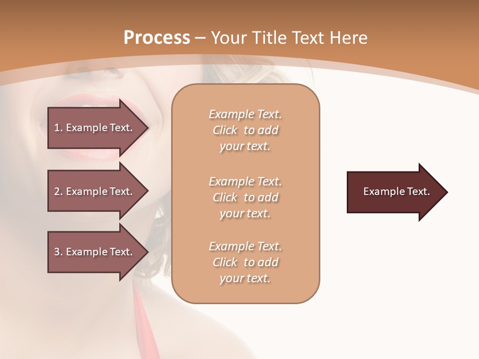 Smiling Health Cosmetics PowerPoint Template