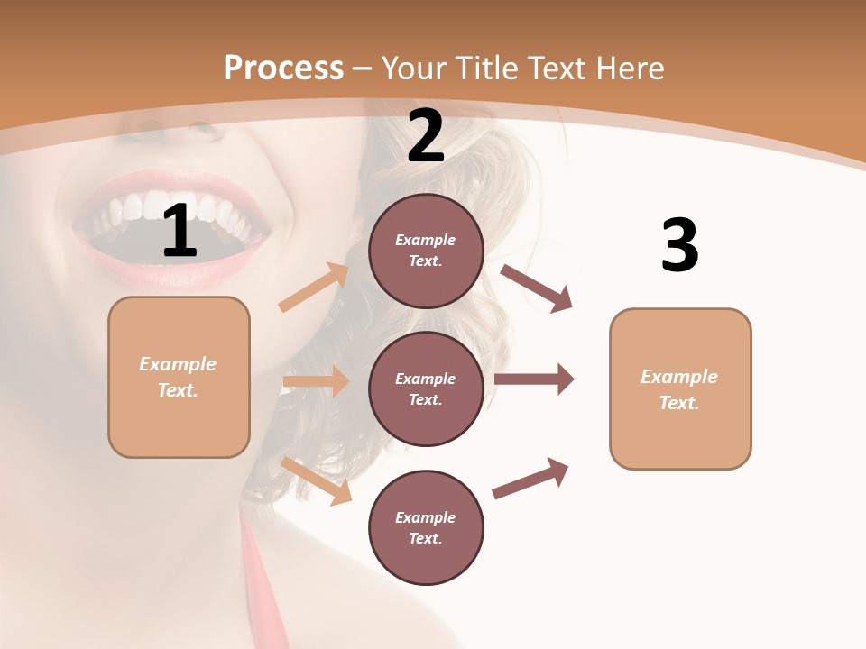 Smiling Health Cosmetics PowerPoint Template