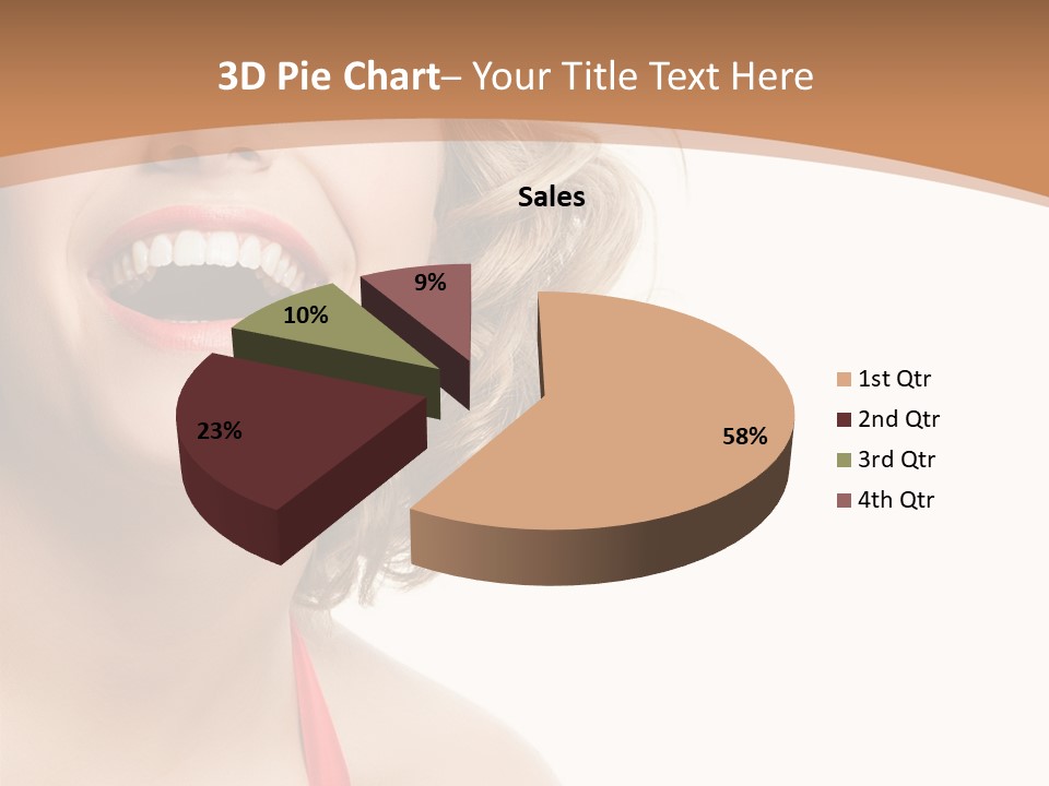 Smiling Health Cosmetics PowerPoint Template