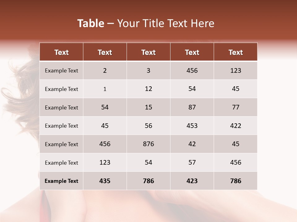 Hands Care Portrait PowerPoint Template