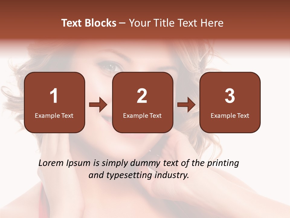 Hands Care Portrait PowerPoint Template