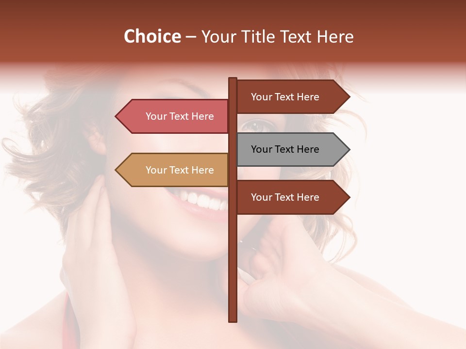 Hands Care Portrait PowerPoint Template