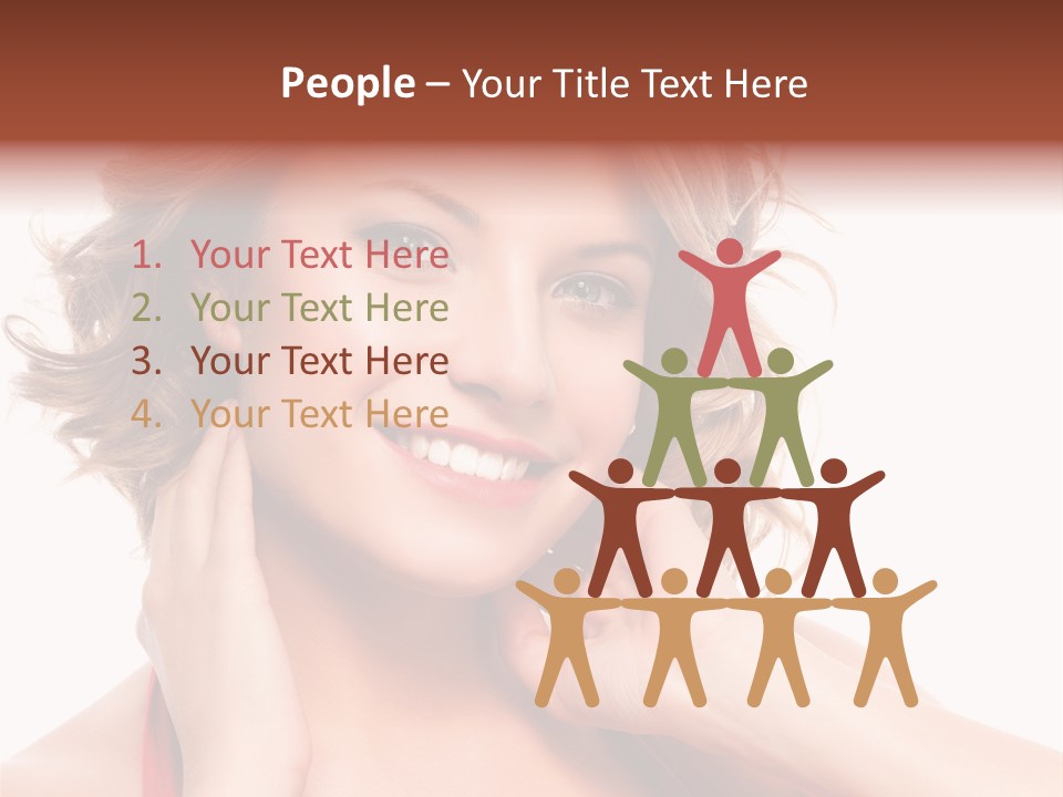 Hands Care Portrait PowerPoint Template