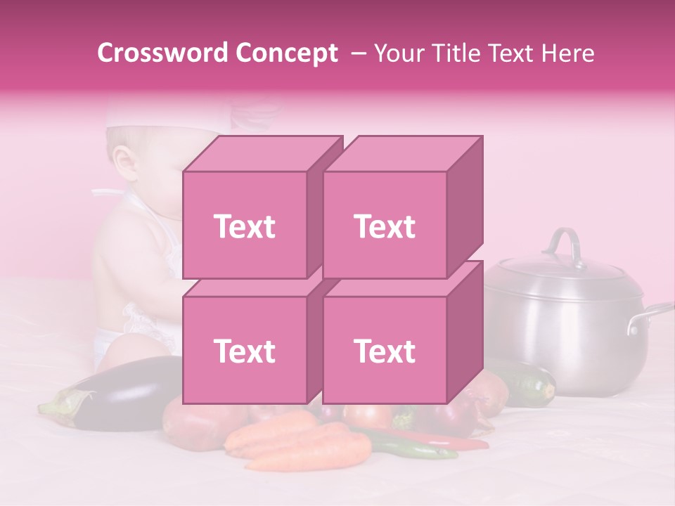 Red Hat Child PowerPoint Template