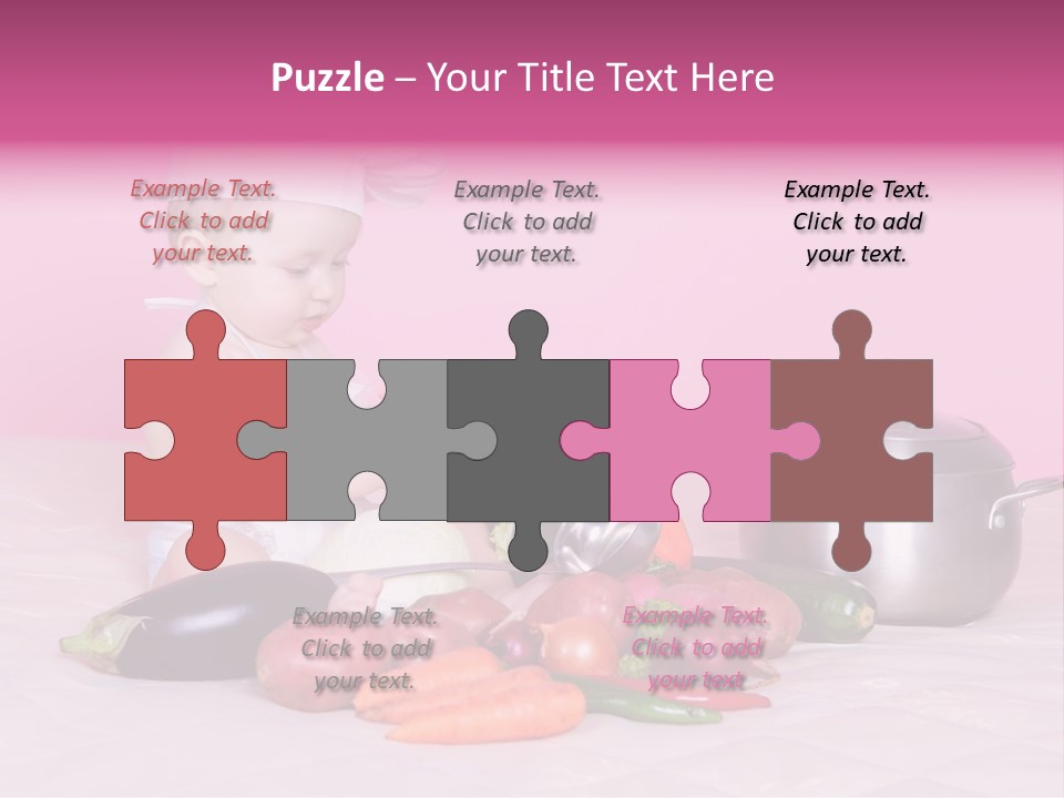 Red Hat Child PowerPoint Template