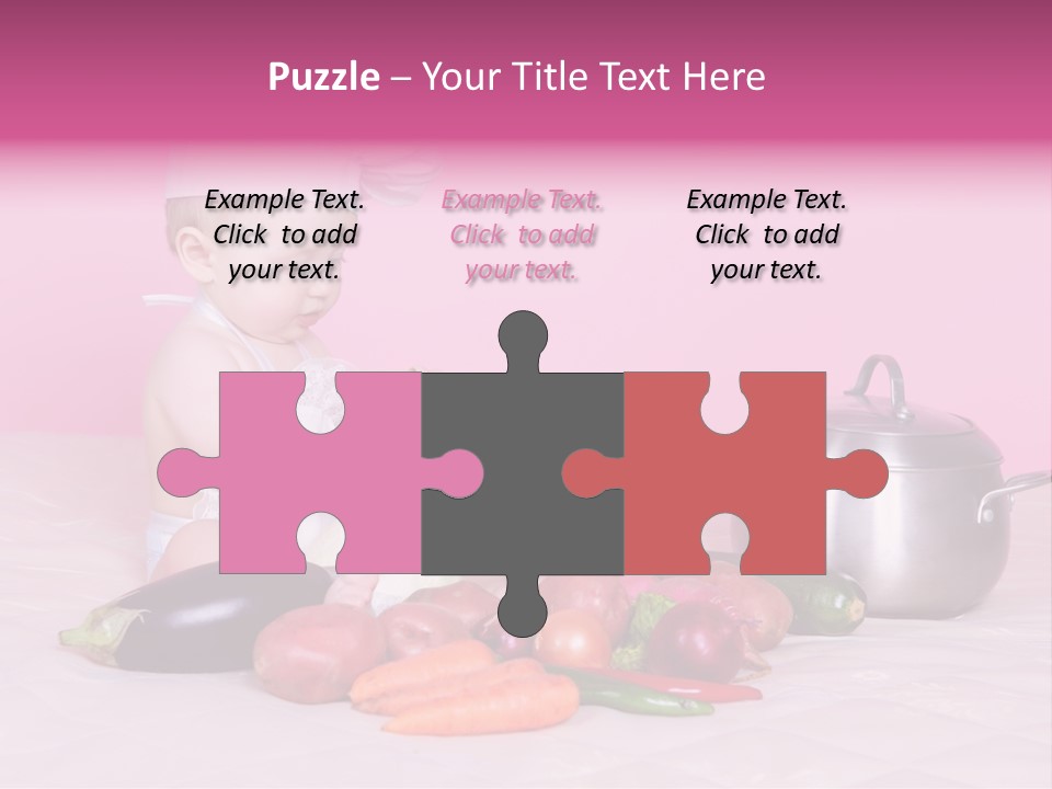 Red Hat Child PowerPoint Template