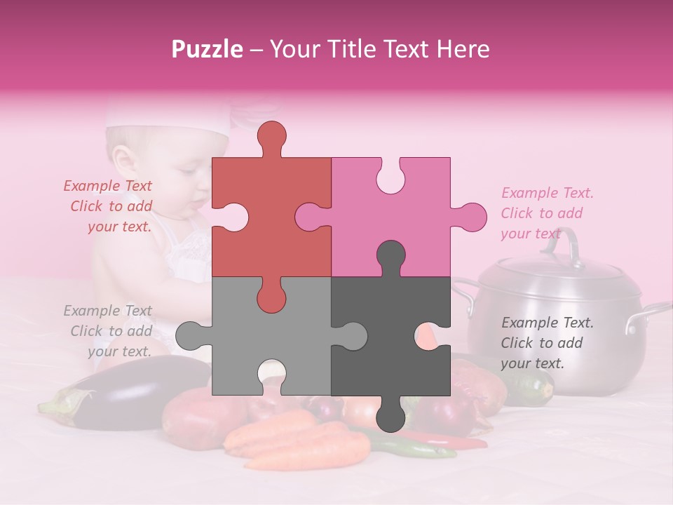 Red Hat Child PowerPoint Template