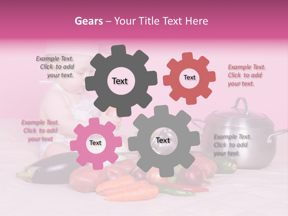 Red Hat Child PowerPoint Template