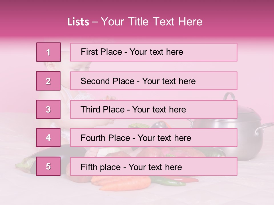 Red Hat Child PowerPoint Template