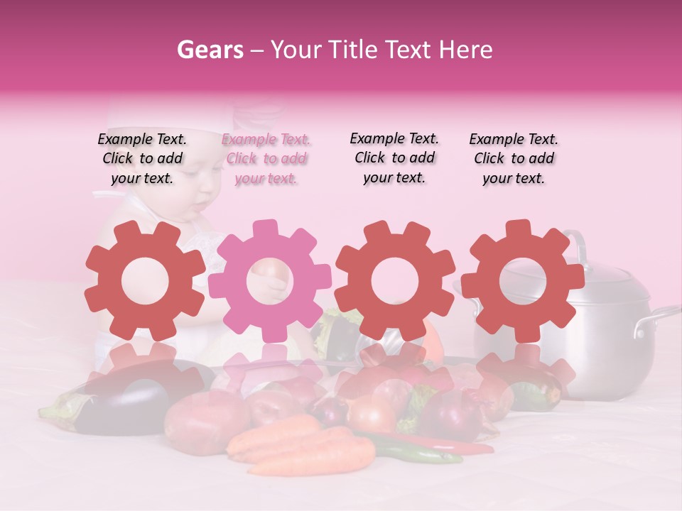 Red Hat Child PowerPoint Template