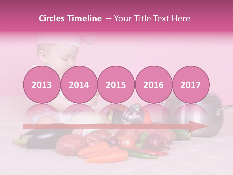 Red Hat Child PowerPoint Template