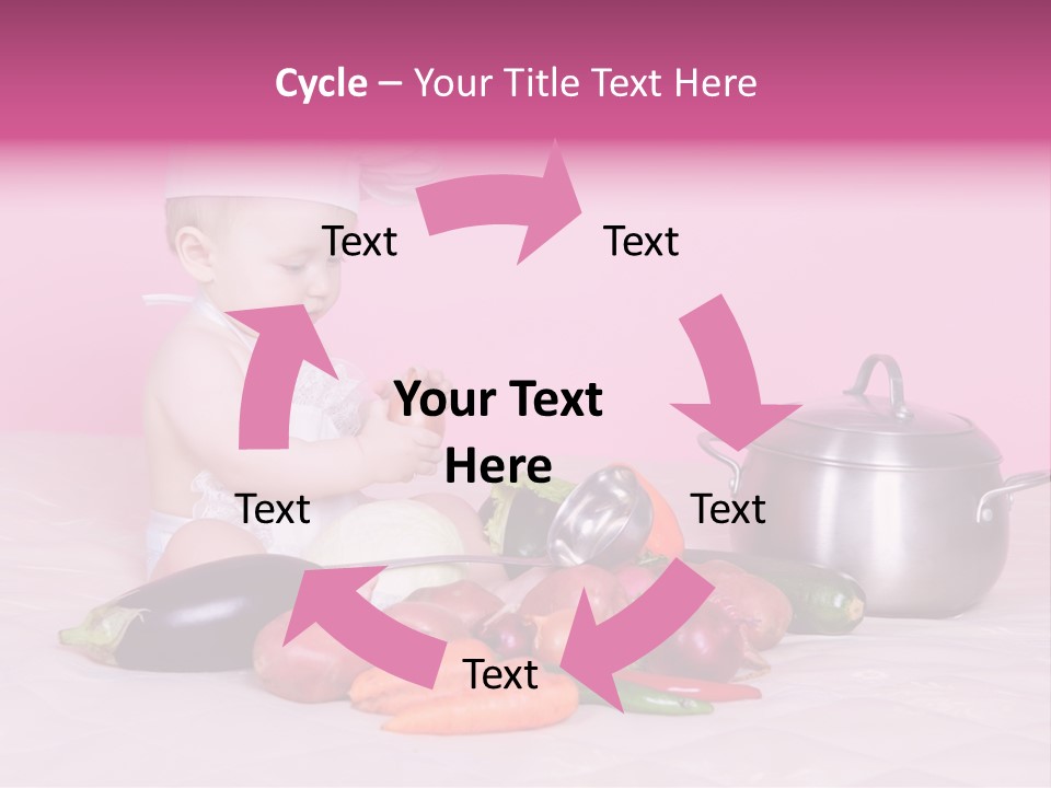 Red Hat Child PowerPoint Template