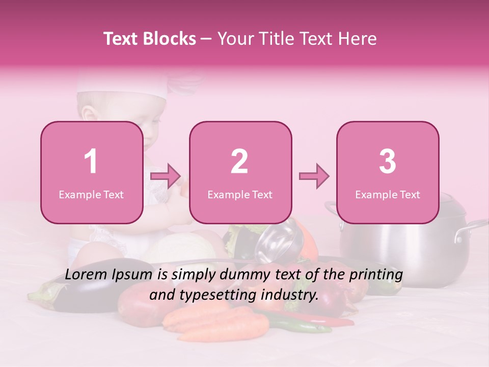 Red Hat Child PowerPoint Template