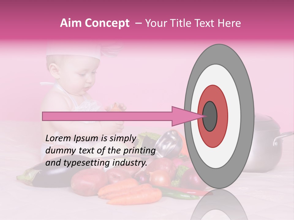 Red Hat Child PowerPoint Template