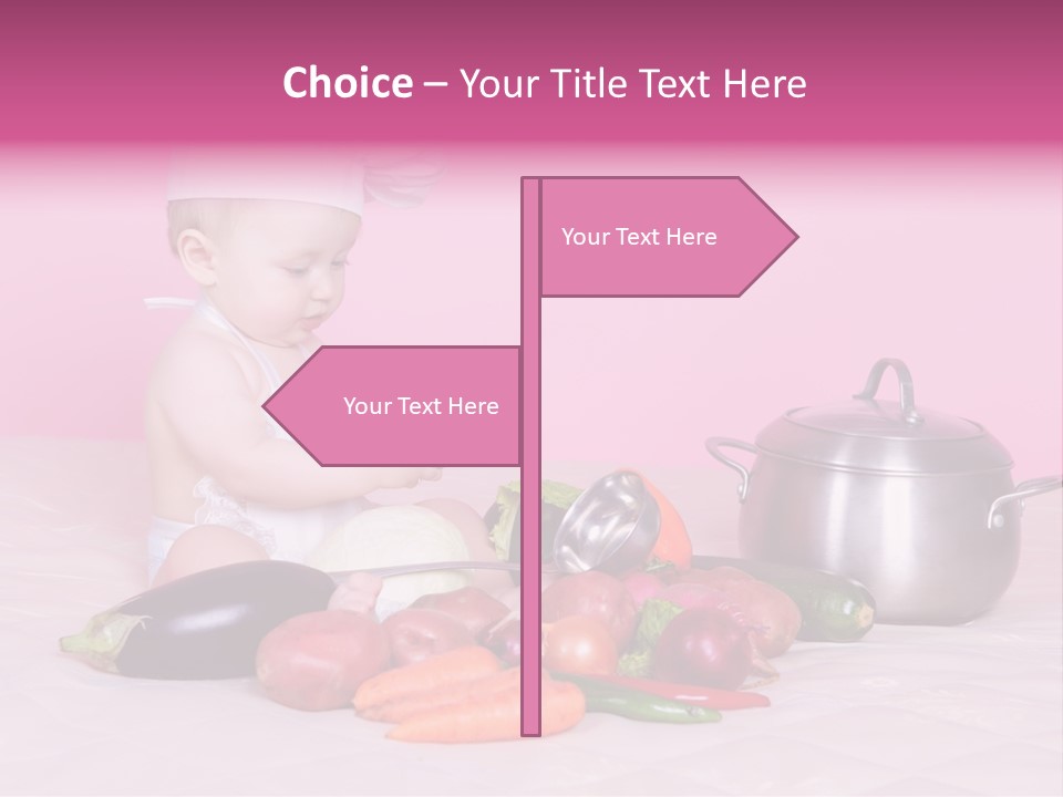 Red Hat Child PowerPoint Template