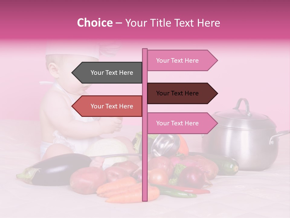 Red Hat Child PowerPoint Template