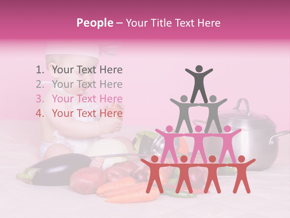 Red Hat Child PowerPoint Template