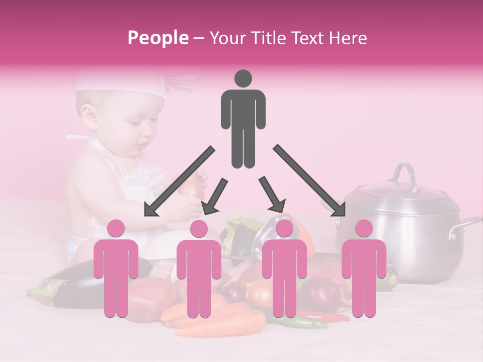 Red Hat Child PowerPoint Template