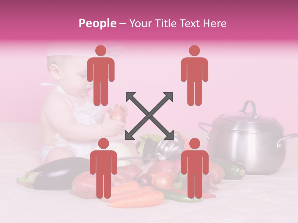 Red Hat Child PowerPoint Template