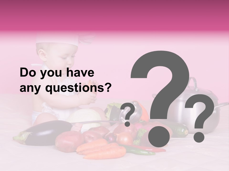 Red Hat Child PowerPoint Template