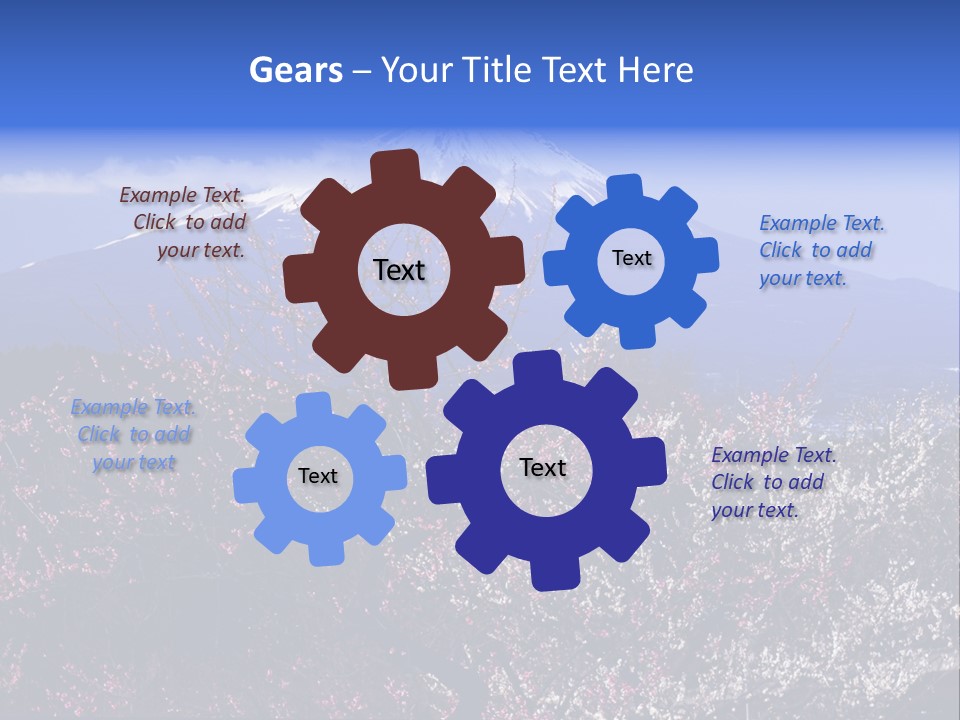 Beautiful Nature Branch PowerPoint Template