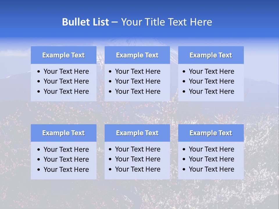 Beautiful Nature Branch PowerPoint Template