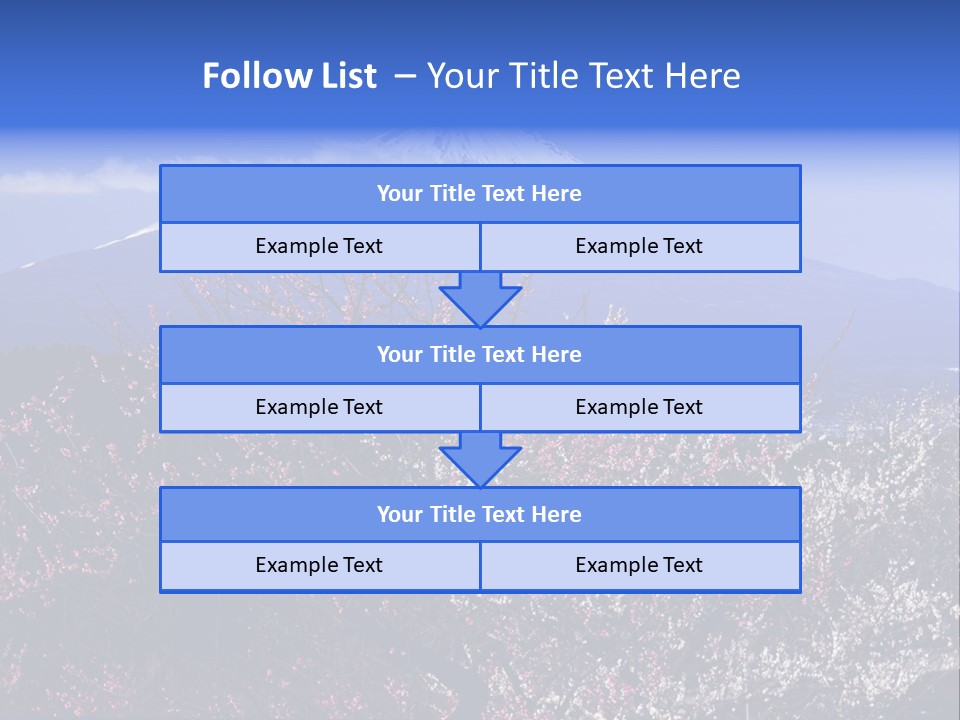 Beautiful Nature Branch PowerPoint Template