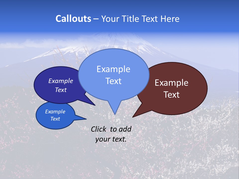 Beautiful Nature Branch PowerPoint Template