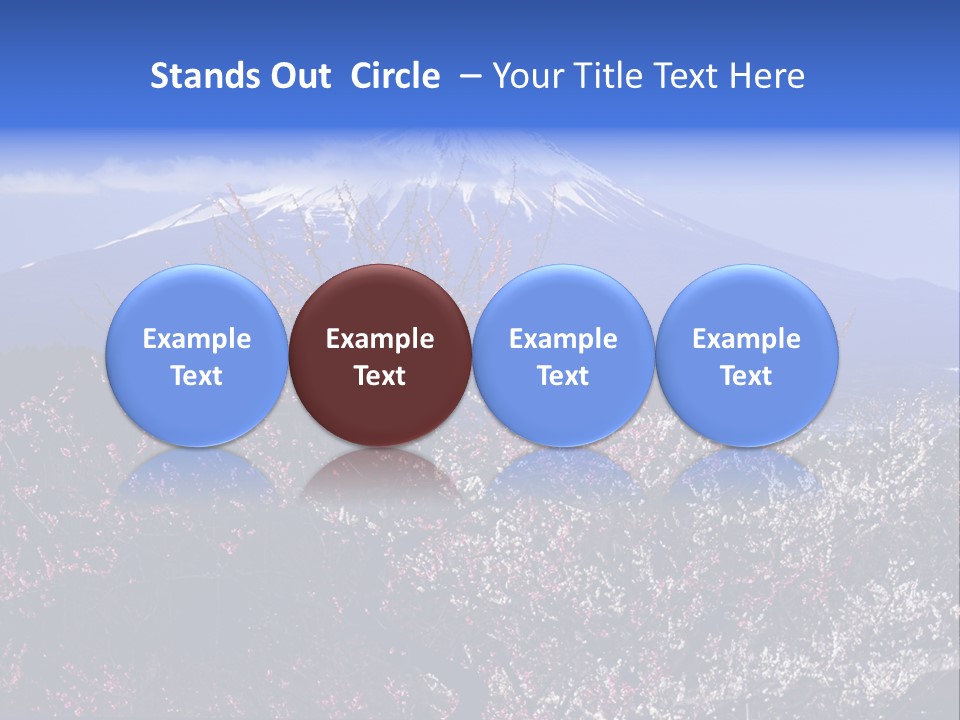 Beautiful Nature Branch PowerPoint Template