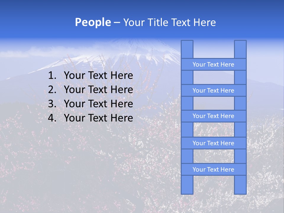 Beautiful Nature Branch PowerPoint Template
