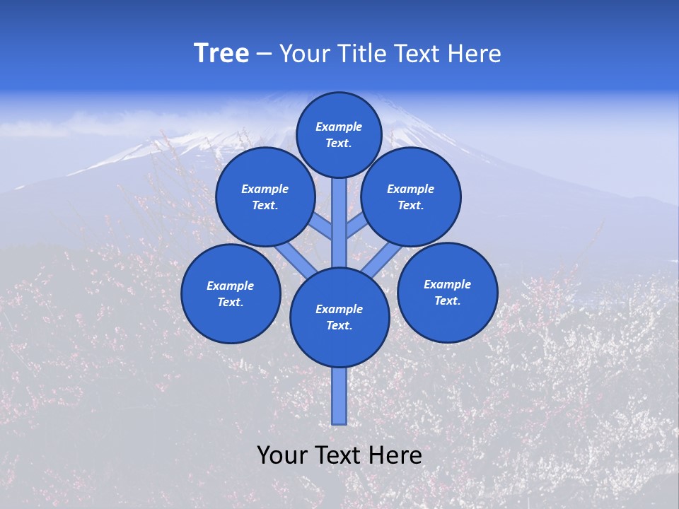 Beautiful Nature Branch PowerPoint Template