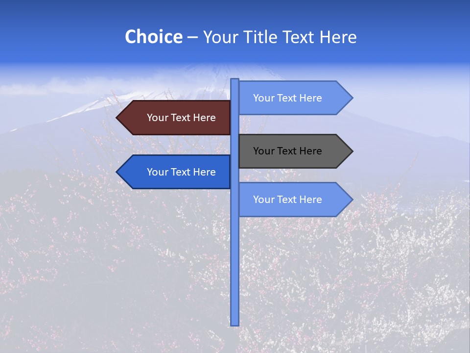 Beautiful Nature Branch PowerPoint Template