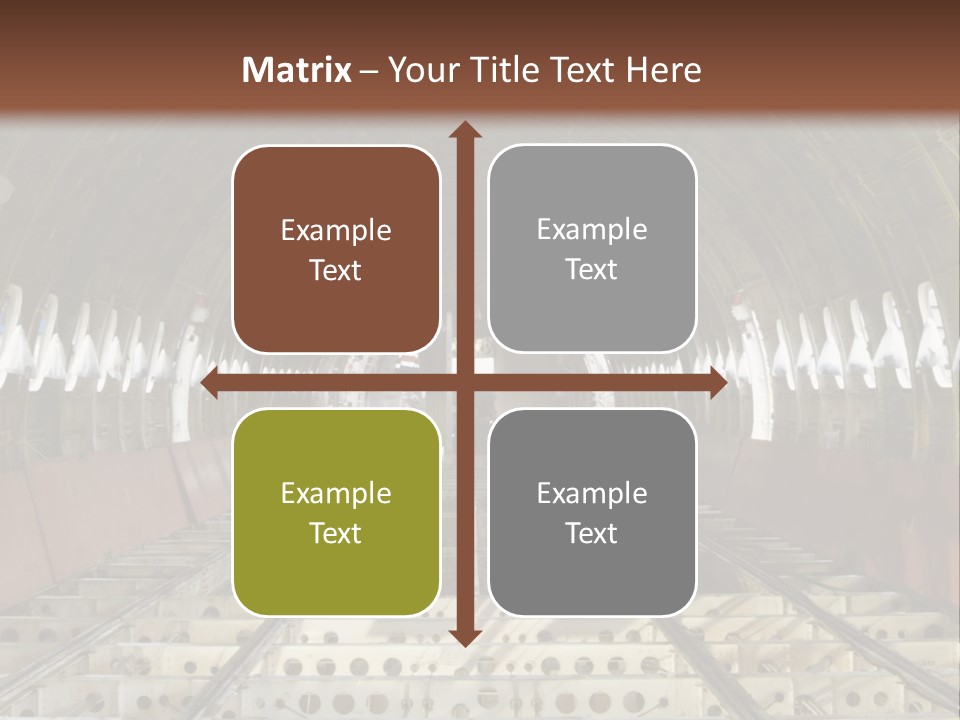 A Train Station Is Shown In This Image PowerPoint Template