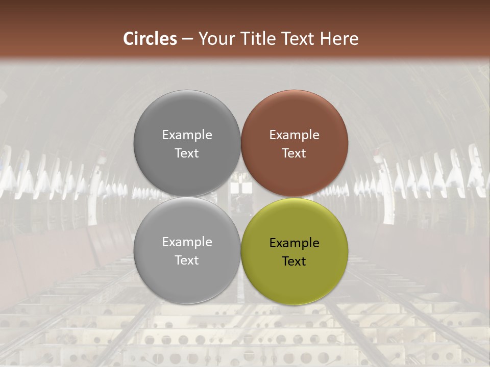 A Train Station Is Shown In This Image PowerPoint Template