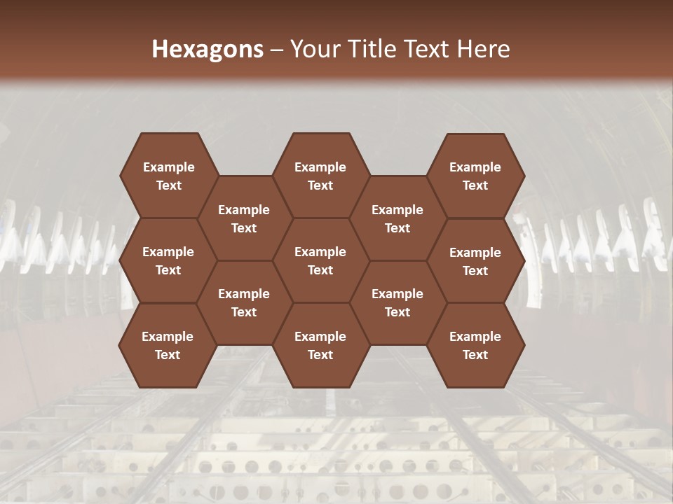 A Train Station Is Shown In This Image PowerPoint Template