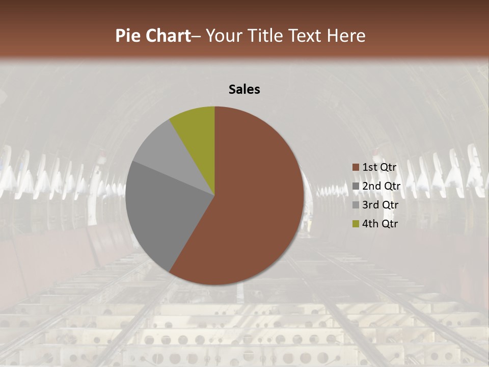 A Train Station Is Shown In This Image PowerPoint Template