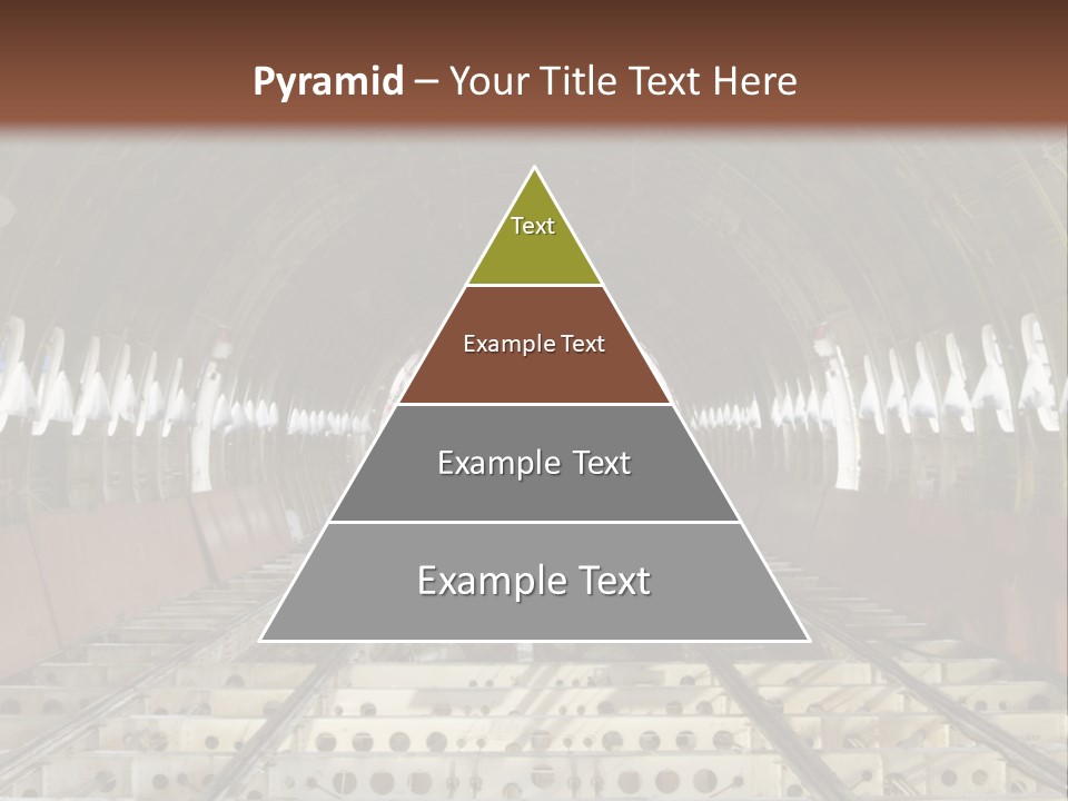 A Train Station Is Shown In This Image PowerPoint Template