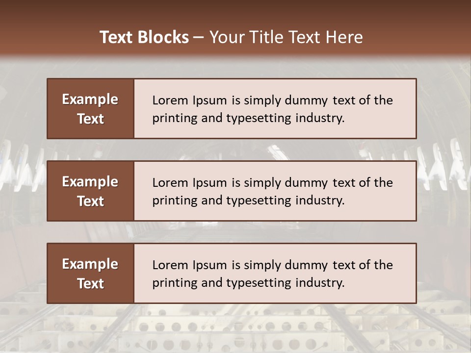 A Train Station Is Shown In This Image PowerPoint Template