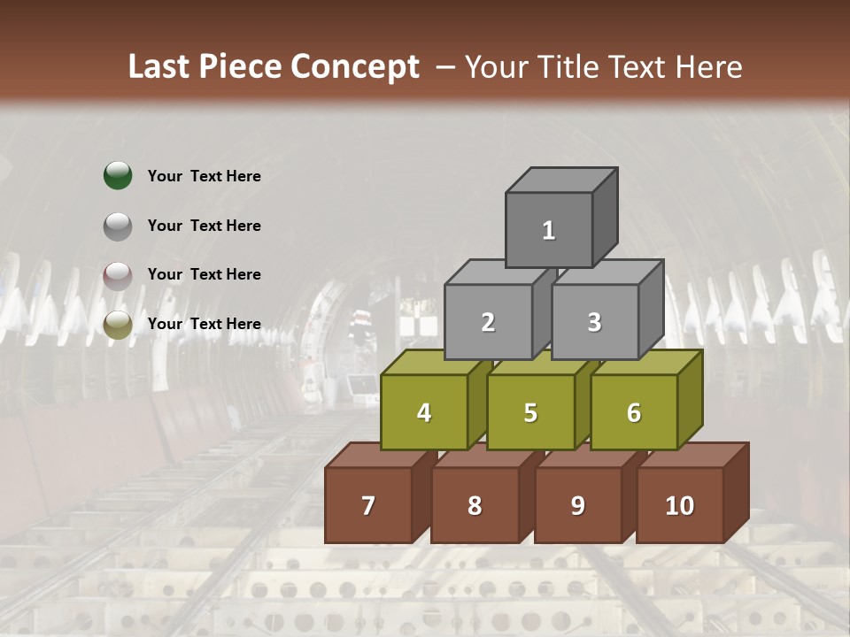 A Train Station Is Shown In This Image PowerPoint Template